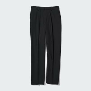 Uniqlo Smart Ankle Pants (2-Way Stretch) - S Black